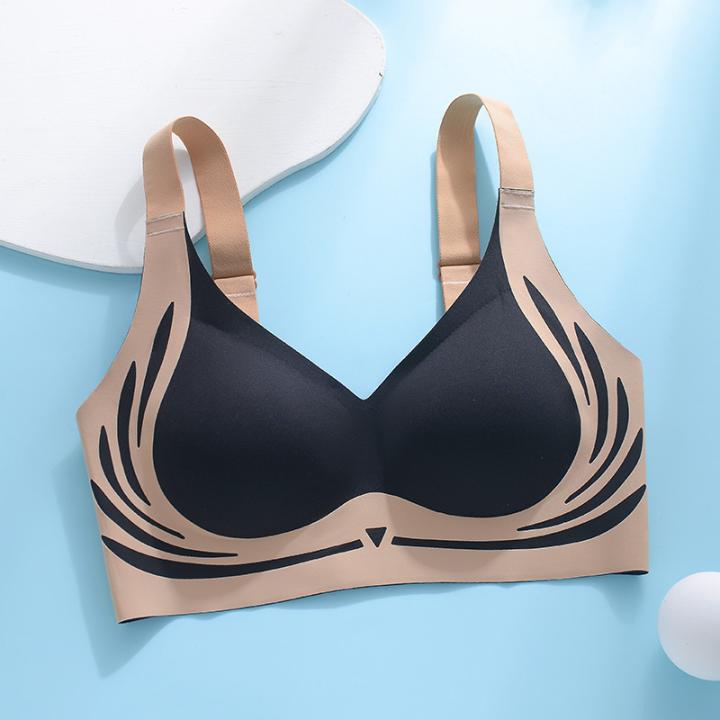 Lift Anti-Sagging Wireless Push Up Bra, Supportive Wireless Bra Shaping Bra