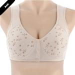 Front Open Front Closure Cotton Bra