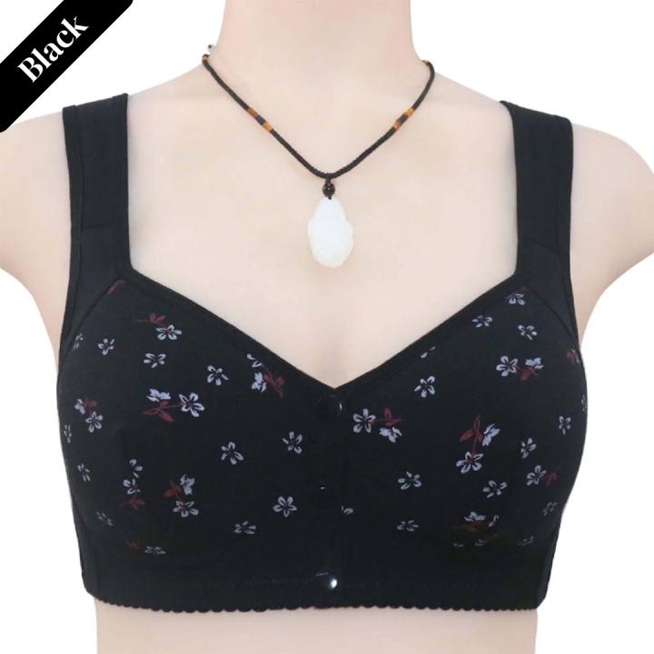 Front Open Front Closure Cotton Bra
