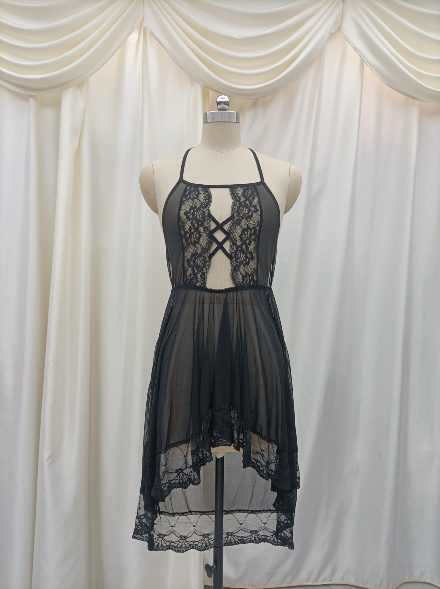 Romantic Tulle Lace Nightdress - Image 6