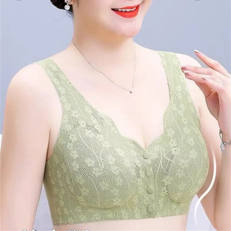 Seamless Front Button Bra - Image 10