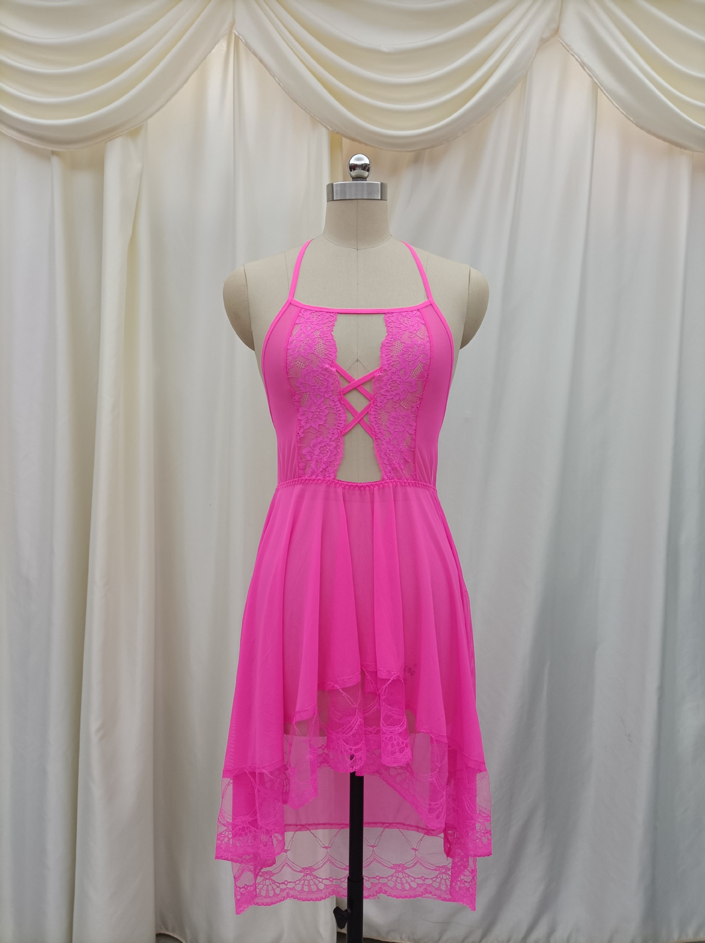 Romantic Tulle Lace Nightdress - Image 10