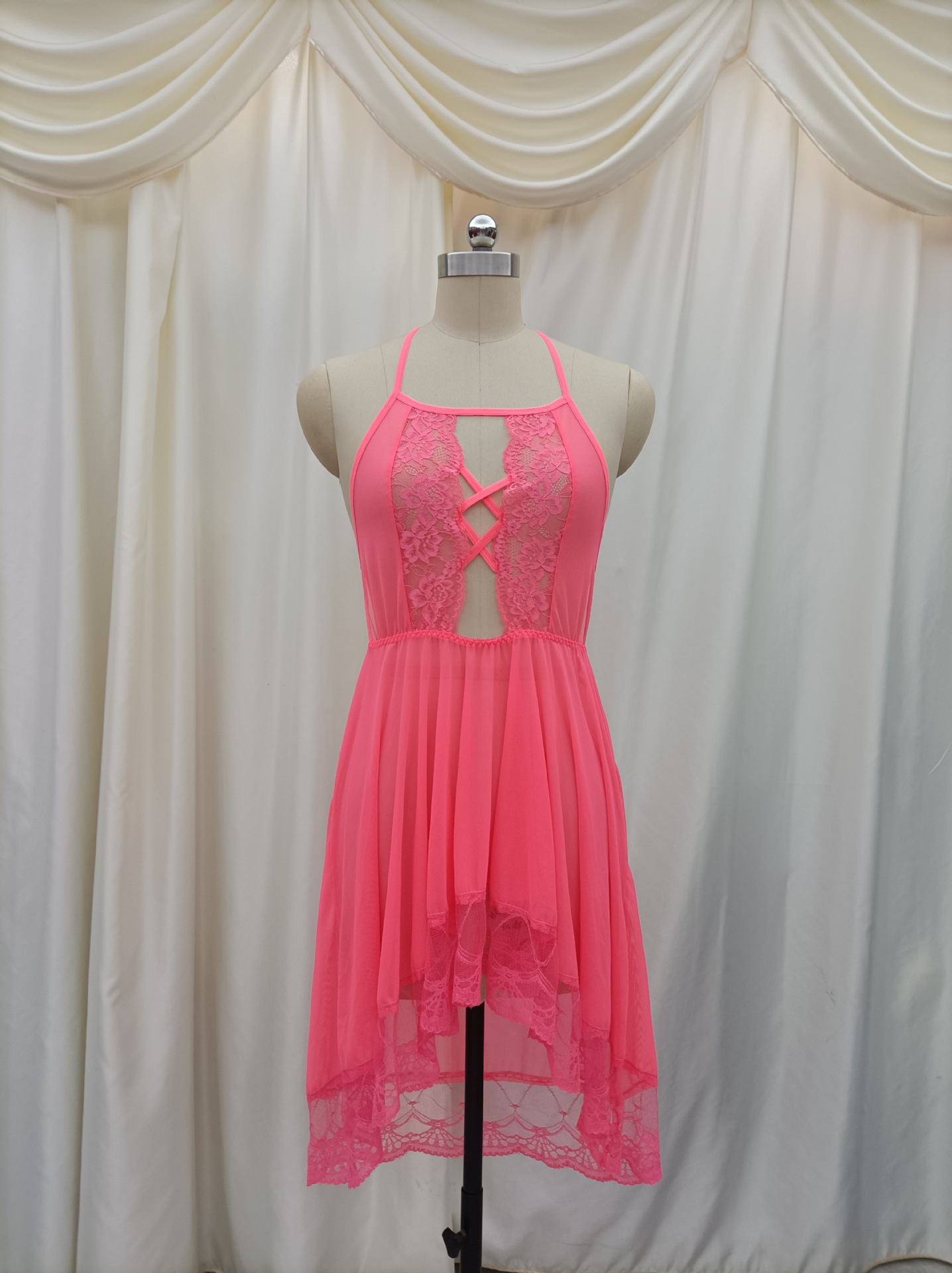 Romantic Tulle Lace Nightdress - Image 7