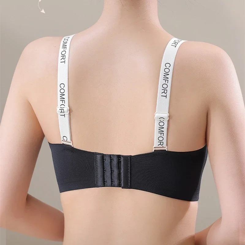 Breathable Anti-Sag Push-Up Half Cup Bra - Image 12