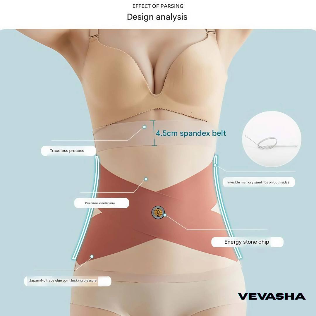 Instant Body Shaper Belt Cross abdominal band - Image 5