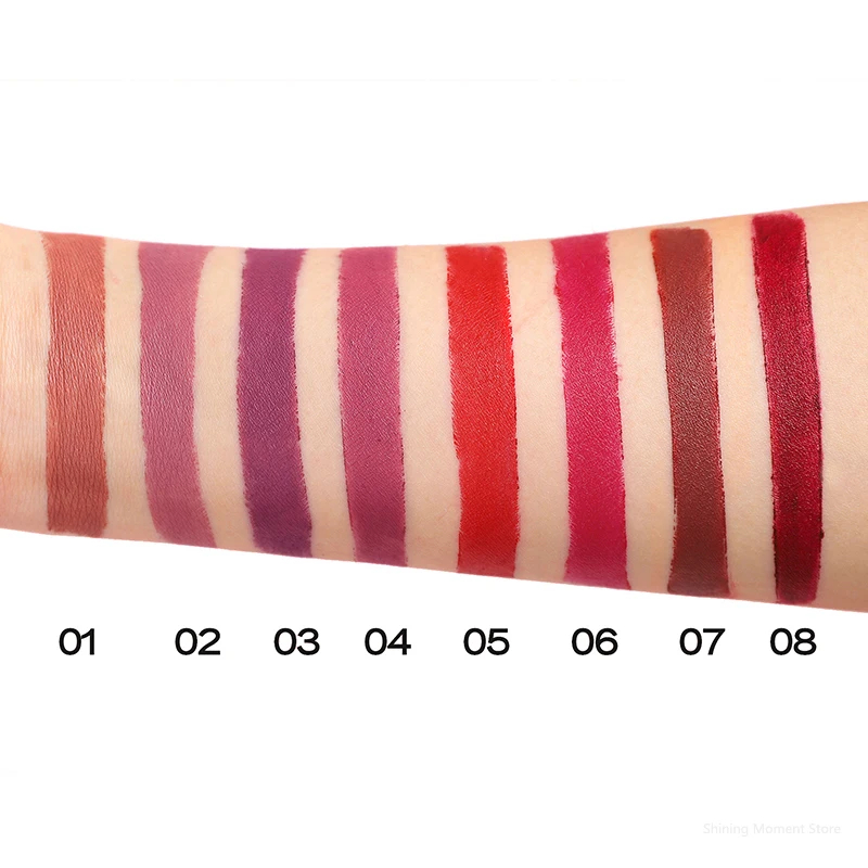 Handaiyan Just a Kiss Velvet Matte 8 Pcs Lipstick Set - Image 6