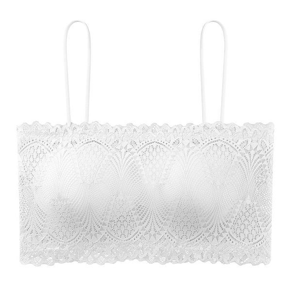 CoolFit Lace Halter Tube Top Bra - Image 11