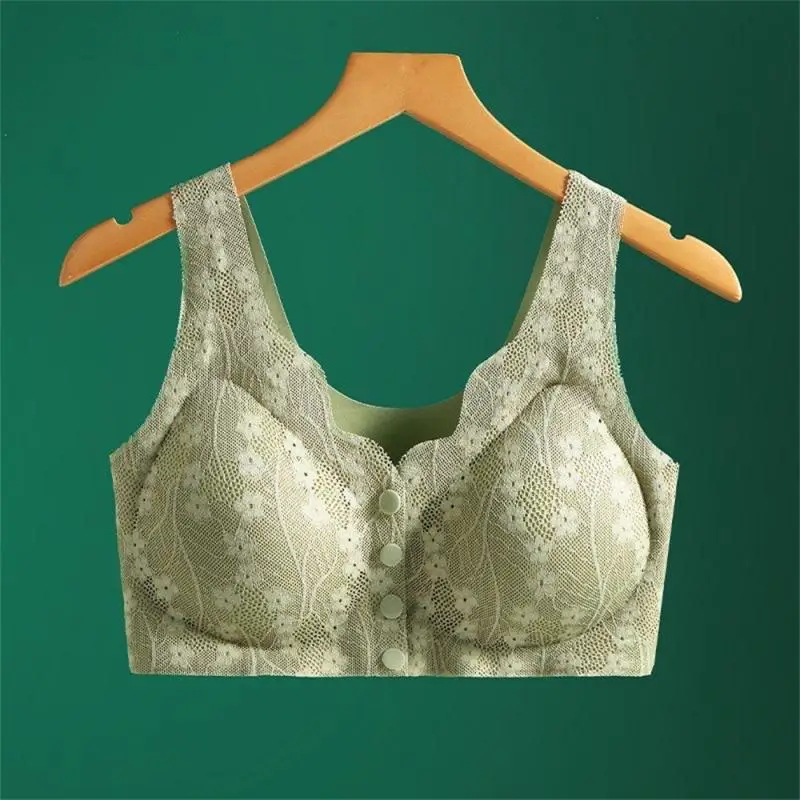 Seamless Front Button Bra - Image 5
