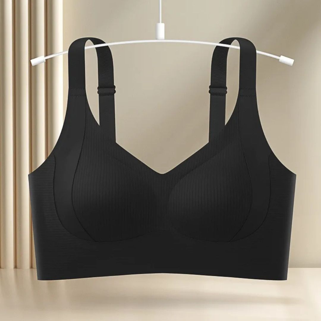 Back Support High Elastic Comfortable Pro Wireless Bra - Image 3