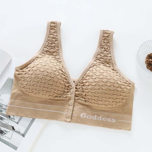 Goddess Comfort Front Button Nursing Bra - Image 7